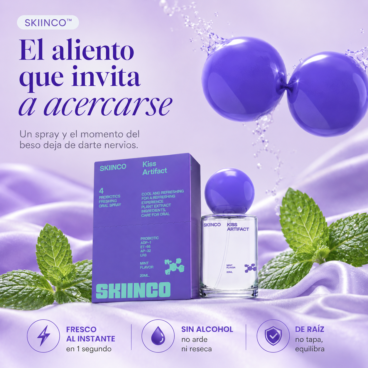SkiinCo™ — El Perfume Para Tu Aliento
