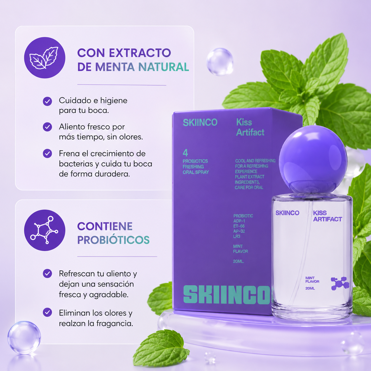 SkiinCo™ — El Perfume Para Tu Aliento